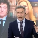 Tensión en stand de La Libertad Avanza por una persona que llevó su «3% para Karina Milei»