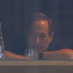 La reacción de Juan Sebastián Verón en la tribuna, en el gol agónico de Estudiantes
