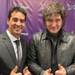 Se inauguró la muestra de Pablo Grillo: «Un saludo a Bullrich, con los dedos en V»