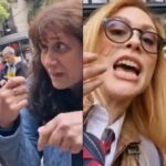 Karen Reichardt se escondió atrás de las cortinas y se burló mientras se caía la sesión en Diputados