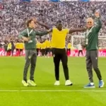 Susto durante el show de La Sole para Messi: un hombre de seguridad se desmayó en plena transmisión